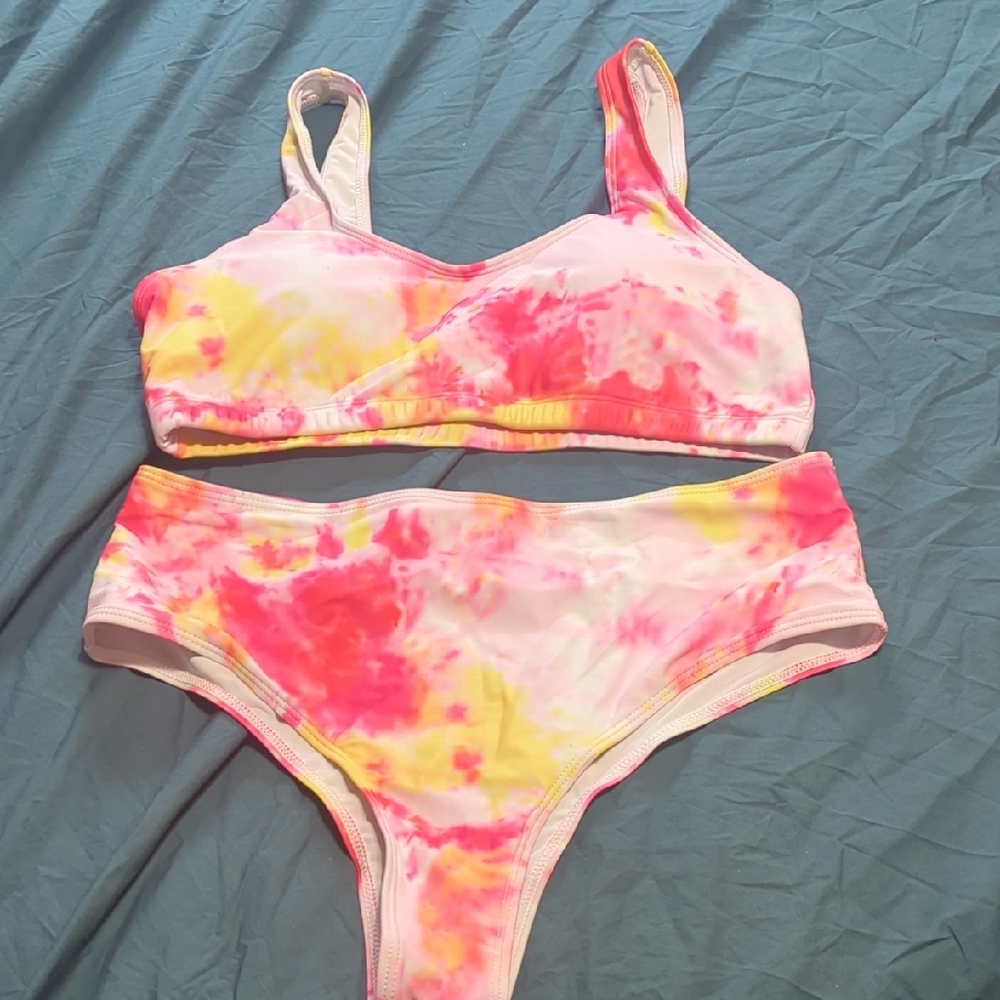 Zara Pastel Bikini Top